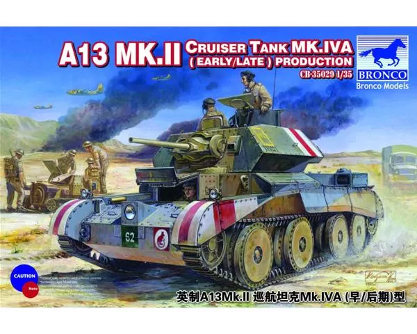 Bronco - A13 Mk.II Cruiser Tank Mk.IVA (Early/Late Production)